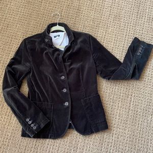 J. Crew velveteen blazer